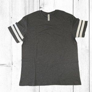 Girls Fine Jersey Football Tee XL
